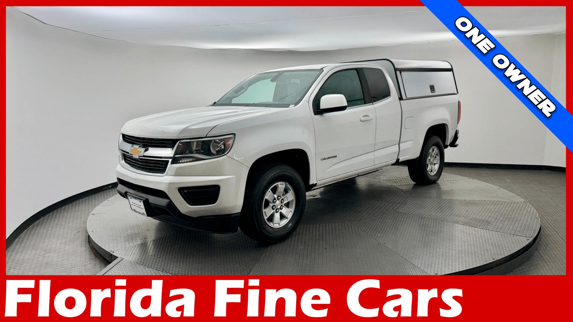 Summit White 2017 Chevrolet Colorado Pickup Truck Four-Wheel Drive Automatic