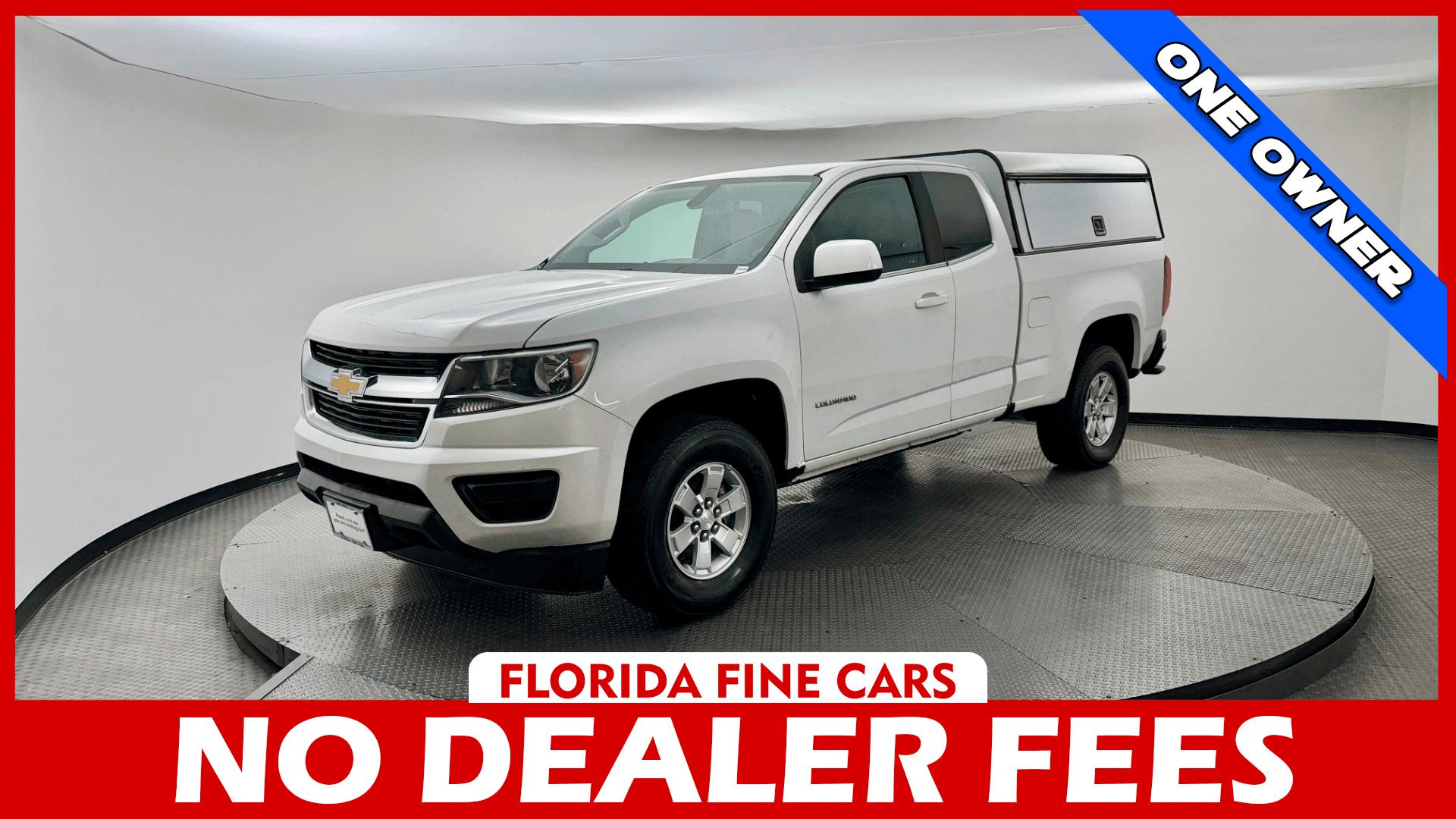 Summit White 2017 Chevrolet Colorado Pickup Truck Four-Wheel Drive Automatic