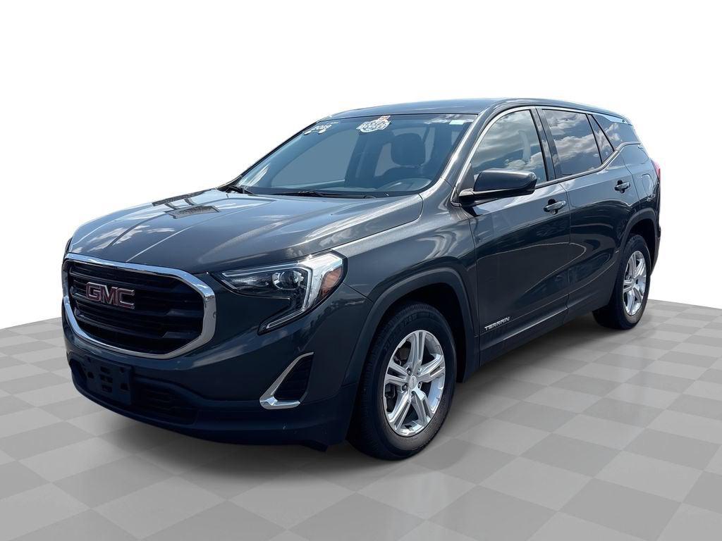 Graphite Gray Metallic 2019 GMC Terrain SUV / Crossover Front-Wheel Drive Automatic