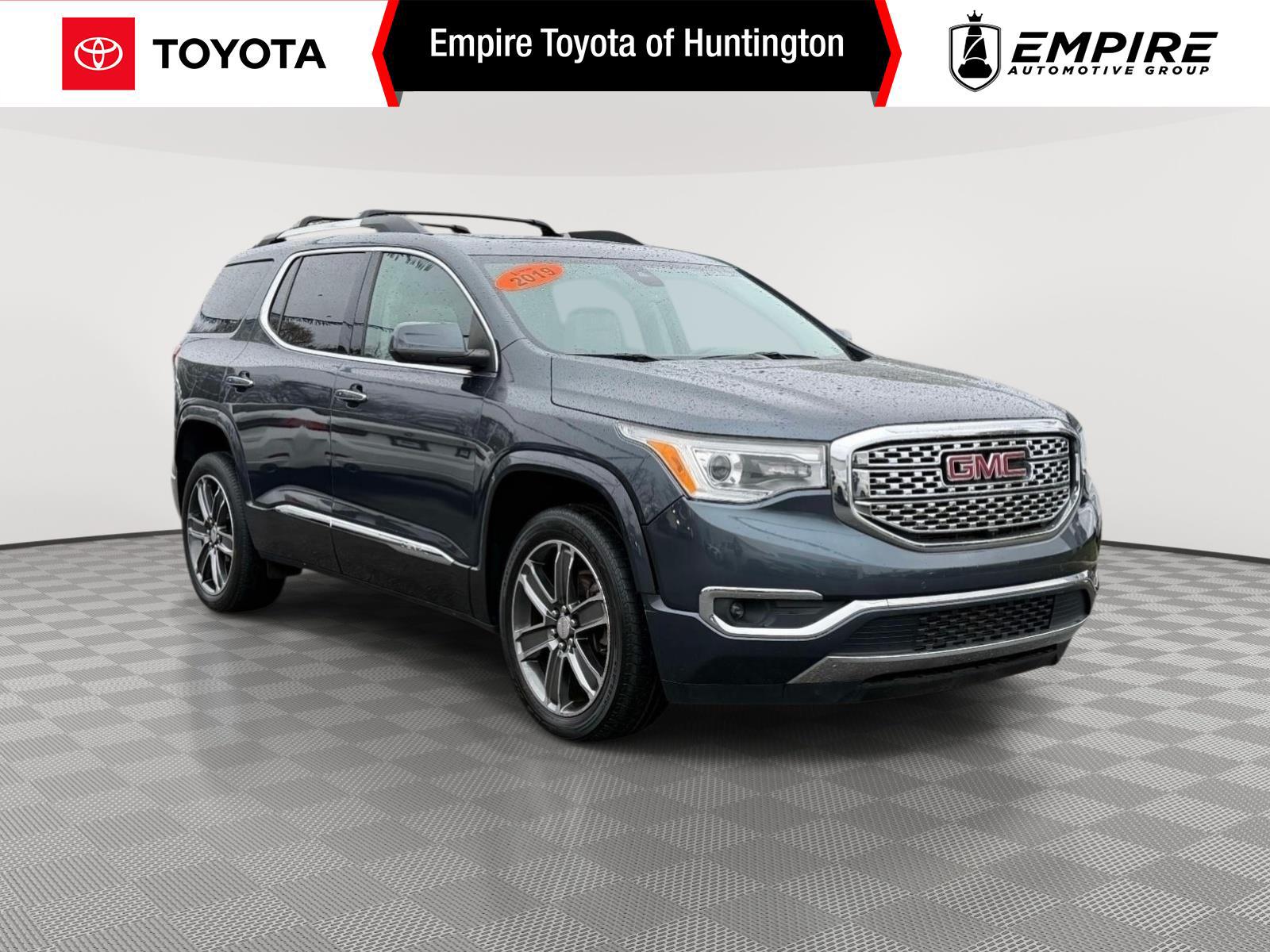 Gray (Dark Sky Metallic) 2019 GMC Acadia SUV / Crossover Four-Wheel Drive 6-Speed Automatic