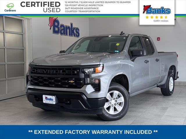 2024 Chevrolet Silverado 1500 4WD Double Cab Standard Bed WT for sale in Concord, NH