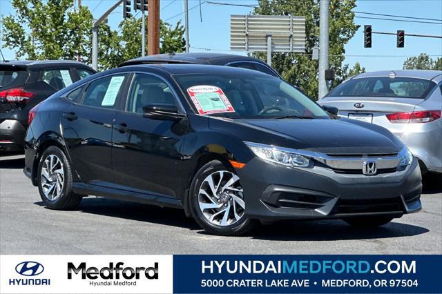 2016 Honda Civic EX for sale in MEDFORD, OR