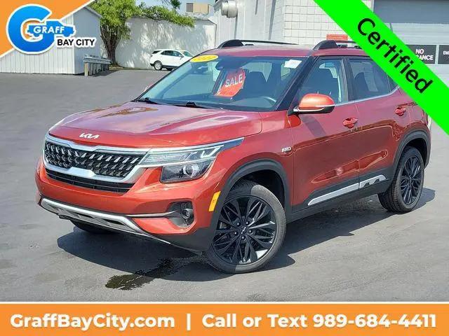 2022 Kia Seltos Nightfall Edition for sale in Bay City, MI
