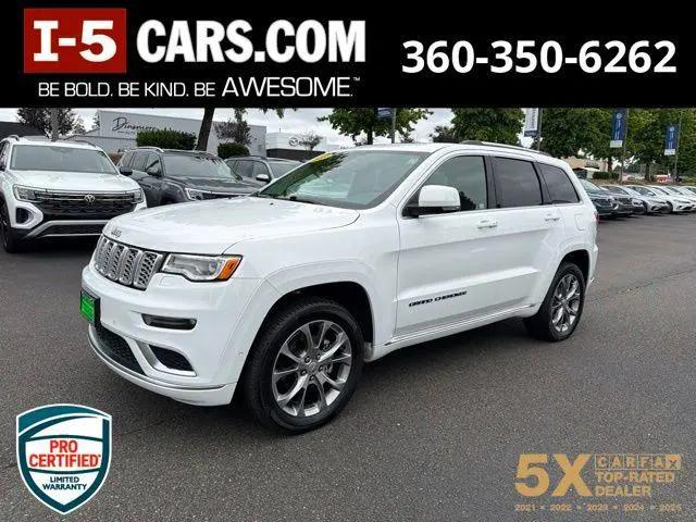 2019 Jeep Grand Cherokee Summit 4x4 for sale in Olympia, WA