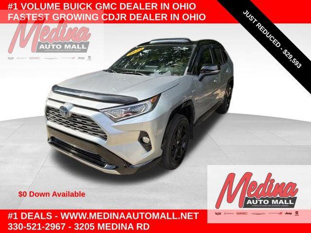 2020 Toyota RAV4 Hybrid XSE for sale in Medina, OH
