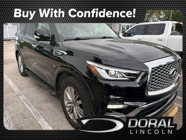 2019 INFINITI QX80 LUXE for sale in DORAL, FL