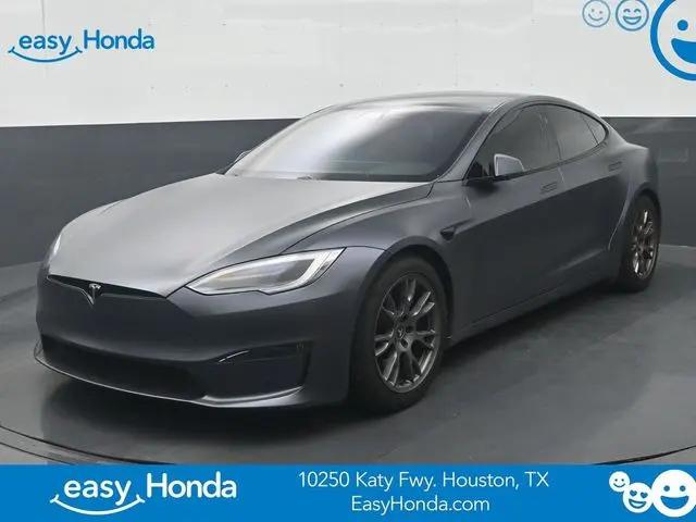 2021 Tesla Model S Plaid Tri Motor All-Wheel Drive for sale in Houston, TX