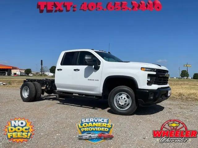 2026 Chevrolet Silverado 3500HD Double Cab, Long Bed, WT Dual Rear Wheel, 4WD for sale in Hinton, OK