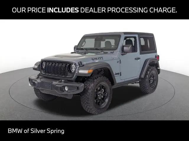2025 Jeep Wrangler 2-Door Willys 4x4 for sale in Silver Spring, MD
