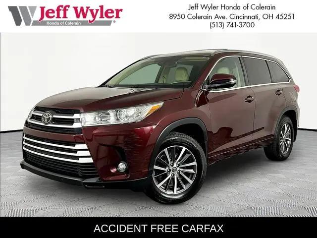 2017 Toyota Highlander XLE for sale near Cincinnati, OH