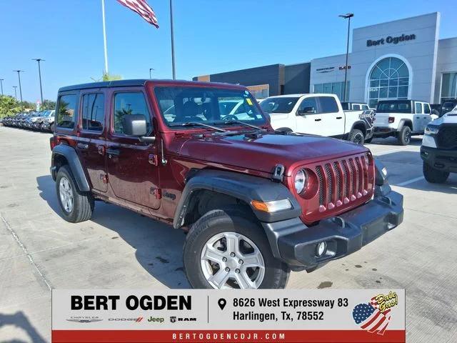 2022 Jeep Wrangler Unlimited Sport S 4x4 for sale in Harlingen, TX