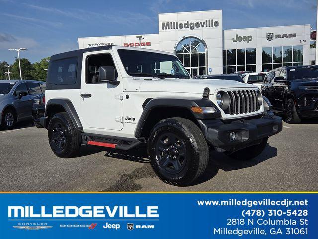2025 Jeep Wrangler 2-Door Sport 4x4 for sale in Milledgeville, GA