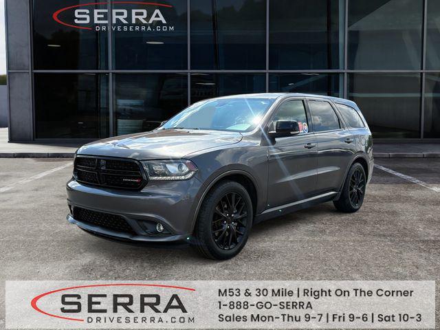Gray (Granite Crystal Metallic Clearcoat) 2016 Dodge Durango SUV / Crossover All-Wheel Drive Automatic