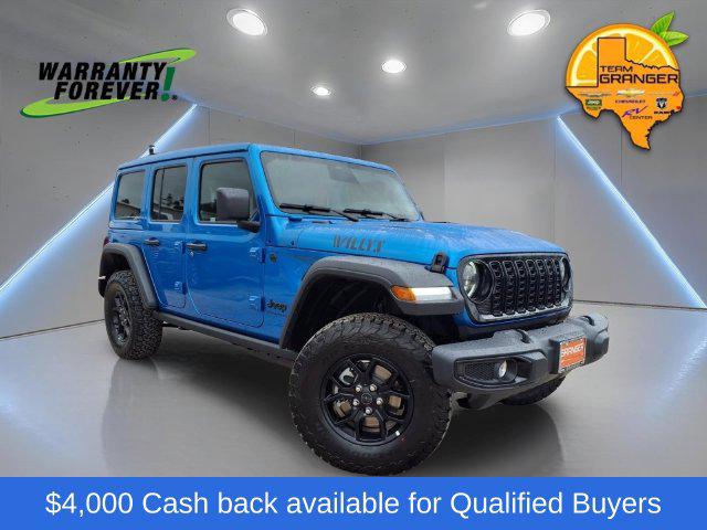 2026 Jeep Wrangler 4-Door Willys 4x4 for sale in Orange, TX