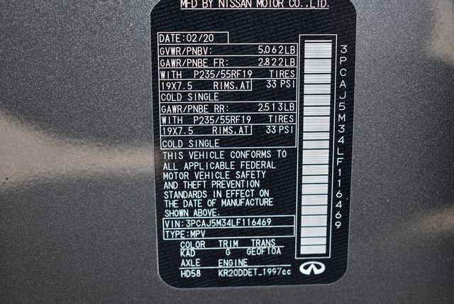 2020 INFINITI QX50 LUXE AWD