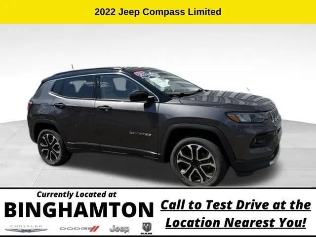 2022 Jeep Compass Limited 4x4 for sale in Binghamton, NY