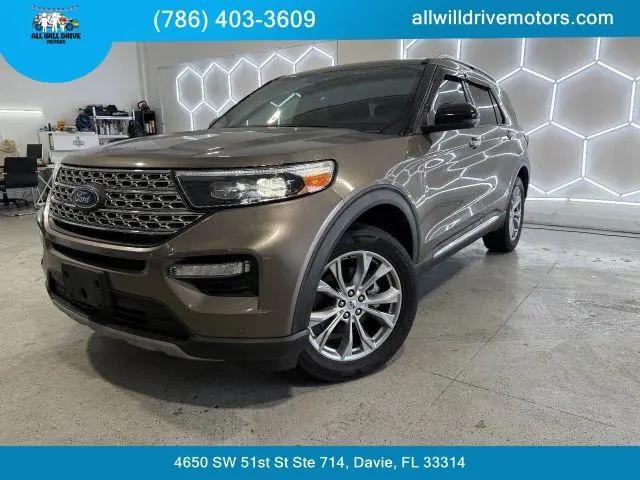 2021 Ford Explorer Limited for sale in Davie, FL