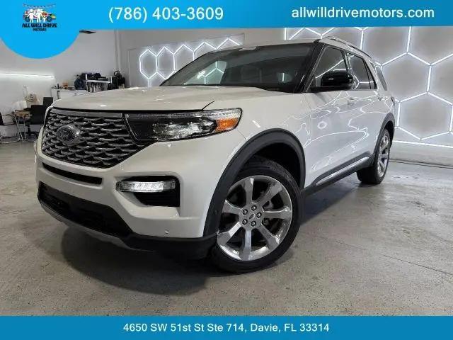 2020 Ford Explorer Platinum for sale in Davie, FL