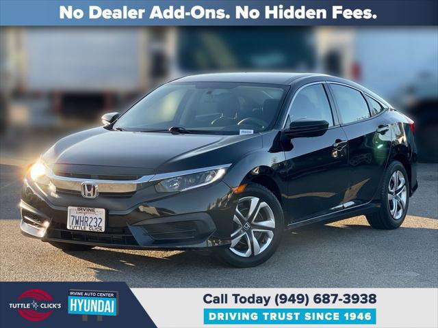 2017 Honda Civic LX for sale in IRVINE, CA