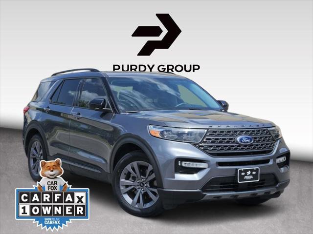2022 Ford Explorer XLT for sale in BROKEN ARROW, OK