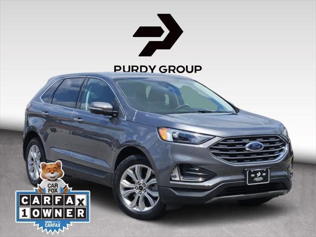 2023 Ford Edge Titanium for sale in BROKEN ARROW, OK