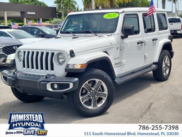 2021 Jeep Wrangler Sahara 4x4 for sale in HOMESTEAD, FL