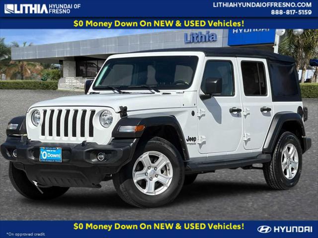 2022 Jeep Wrangler Unlimited Sport S 4x4 for sale in FRESNO, CA