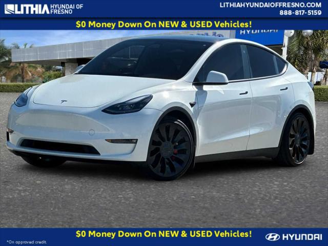 2023 Tesla Model Y Performance Dual Motor All-Wheel Drive for sale in FRESNO, CA