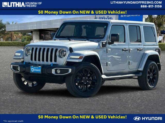 2023 Jeep Wrangler 4xe Sahara 4x4 for sale in FRESNO, CA