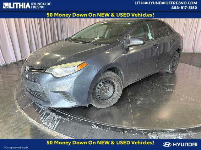 2014 Toyota Corolla LE for sale in FRESNO, CA