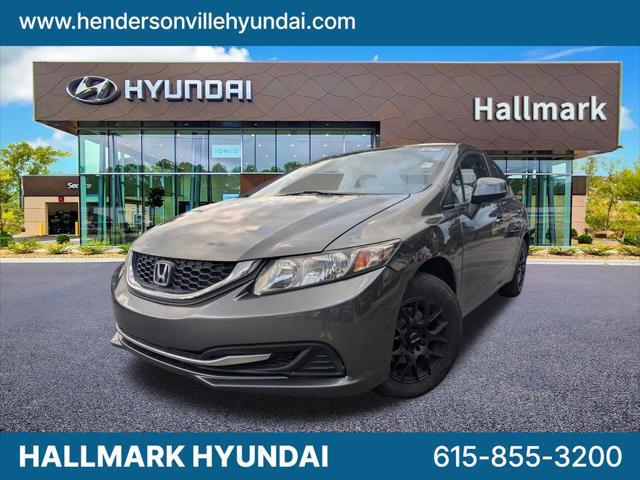 2013 Honda Civic LX for sale in HENDERSONVILLE, TN