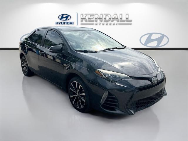 2017 Toyota Corolla SE for sale in MIAMI, FL