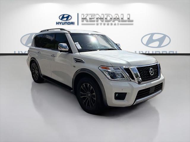 2017 Nissan Armada Platinum for sale in MIAMI, FL