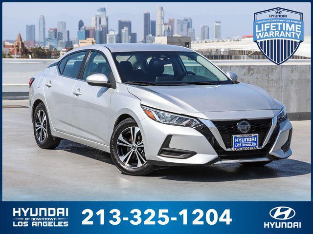 2023 Nissan Sentra SV Xtronic CVT for sale in LOS ANGELES, CA