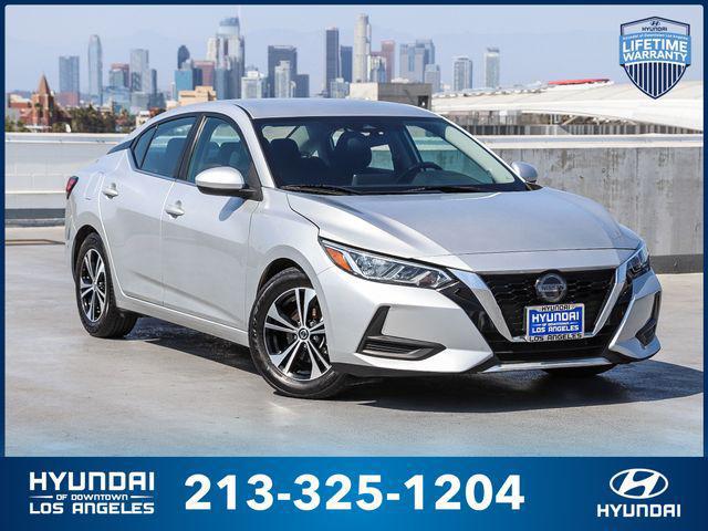 2023 Nissan Sentra SV Xtronic CVT for sale in LOS ANGELES, CA