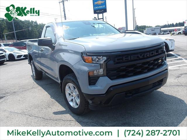 2024 Chevrolet Silverado 1500 4WD Regular Cab Long Bed WT for sale in BUTLER, PA