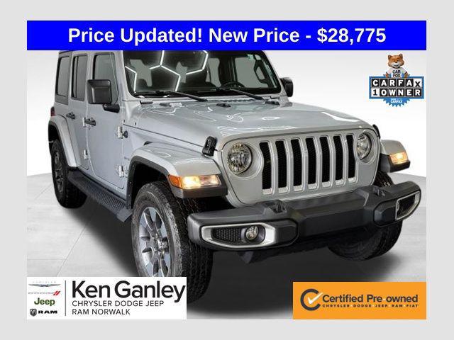 2022 Jeep Wrangler Unlimited Sahara 4x4 for sale in NORWALK, OH