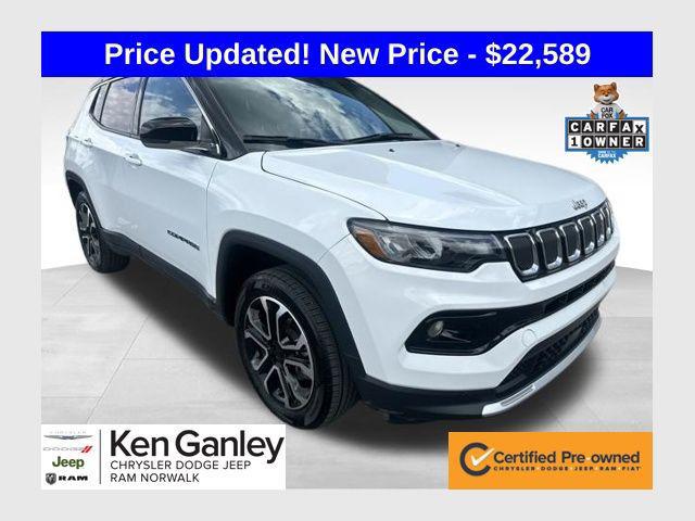 2022 Jeep Compass Limited 4x4 for sale near NORWALK, OH