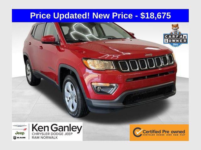 2021 Jeep Compass Latitude 4x4 for sale near NORWALK, OH