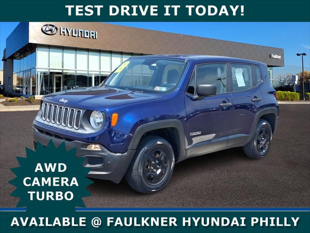 2018 Jeep Renegade Sport 4x4 for sale in PHILADELPHIA, PA