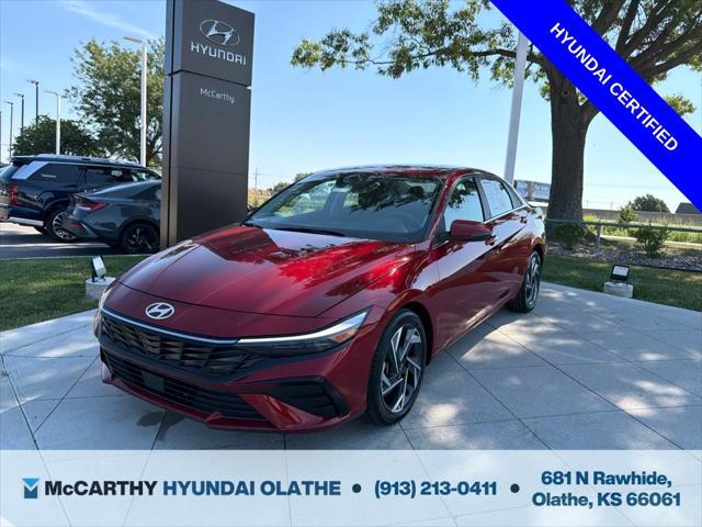 2024 Hyundai Elantra Hybrid Limited for sale in OLATHE, KS