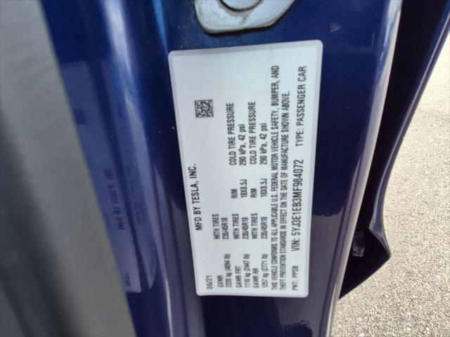 2021 Tesla Model 3 Long Range Dual Motor All-Wheel Drive