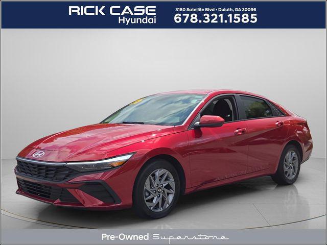 2025 Hyundai Elantra Hybrid Blue for sale in DULUTH, GA