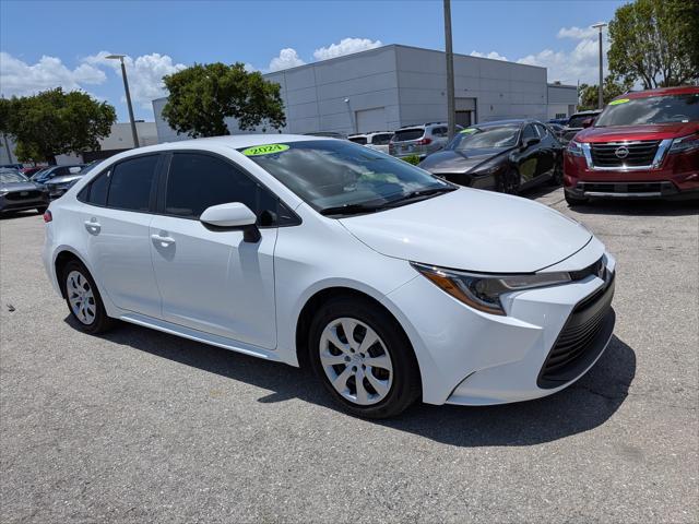 2024 Toyota Corolla LE for sale in FORT MYERS, FL