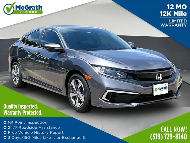 2021 Honda Civic LX for sale in HIAWATHA, IA
