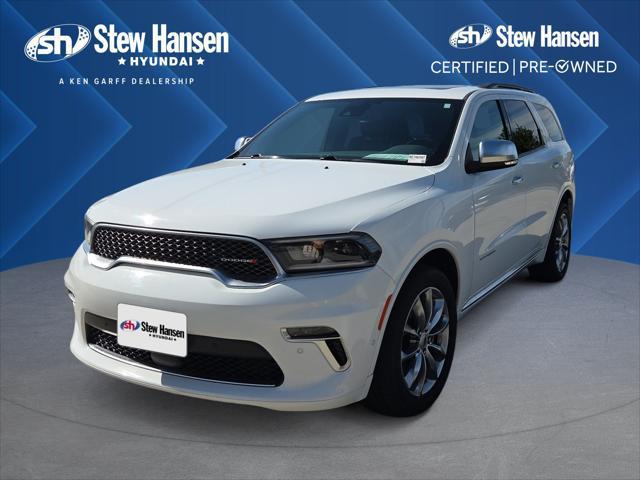 2021 Dodge Durango Citadel AWD for sale in CLIVE, IA