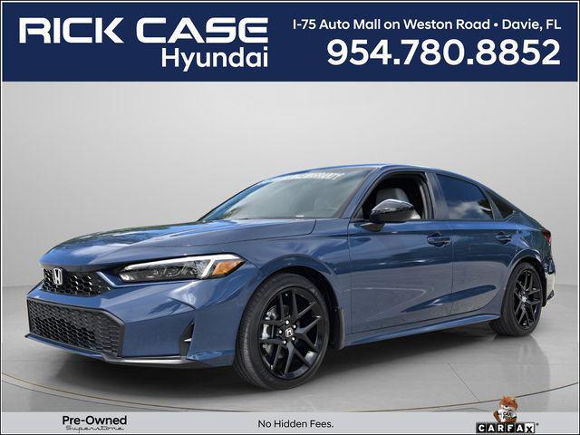 2025 Honda Civic Sport for sale in DAVIE, FL