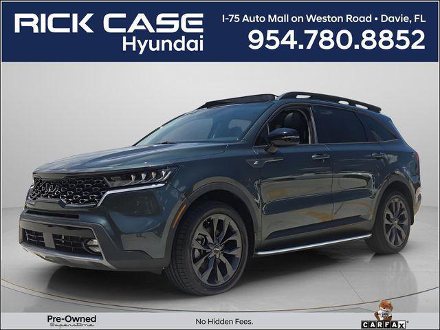 2022 Kia Sorento X-Line EX for sale in DAVIE, FL