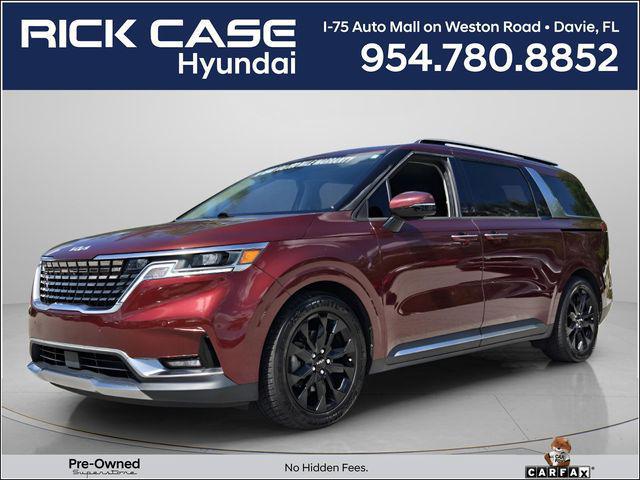 2022 Kia Carnival MPV SX for sale in DAVIE, FL