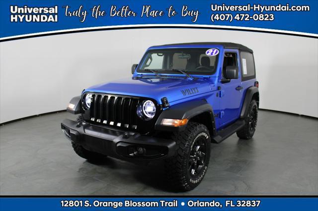 2021 Jeep Wrangler Willys 4x4 for sale in ORLANDO, FL